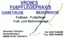 Logo Vronis Fusspflege